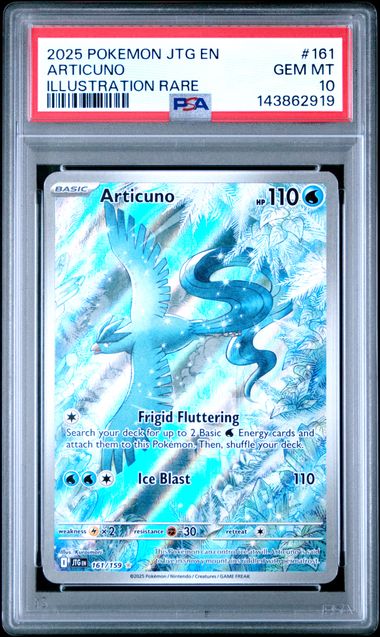 Articuno 161/159 Journey Together PSA 10 143862919