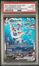 Vaporeon VMAX SWSH182 Black Star Promo PSA 10 74323885