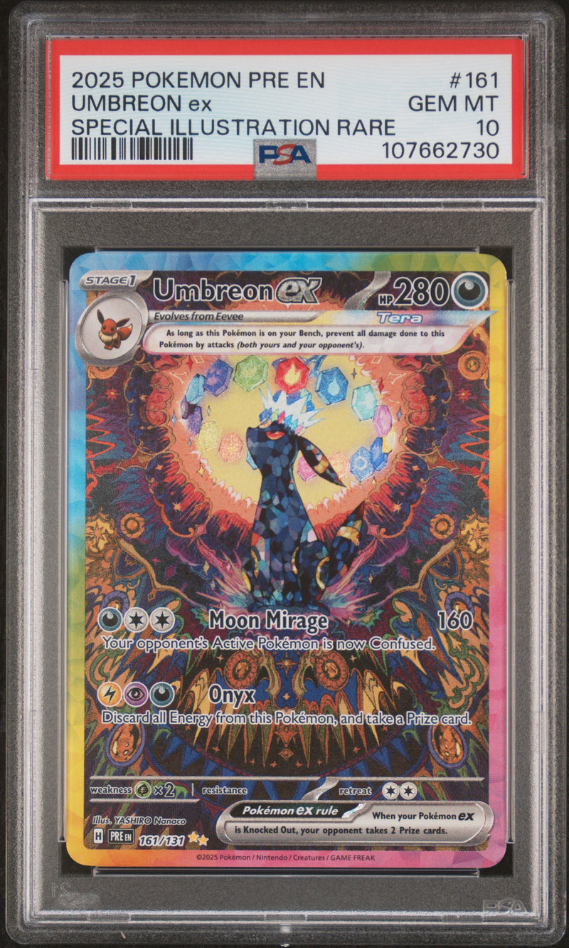 Umbreon ex 161/131 Prismatic Evolutions PSA 10 107662730