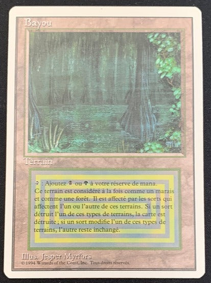 Bayou French Foreign White Border Revised