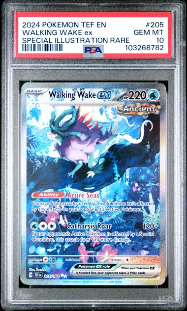 Walking Wake ex 205 Temporal Forces Special Illustration Rare PSA 10 103268782
