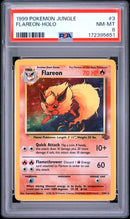 Flareon 3/64 Jungle Holo PSA 8 172395651