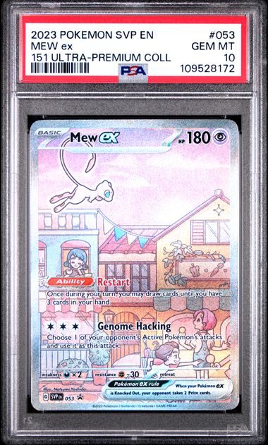 Mew ex (053) Black Star Promo PSA 10 109528172