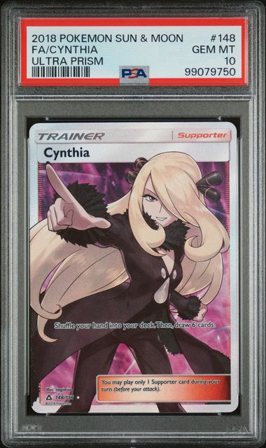 Cynthia 148/156 Ultra Prism PSA 10 99079750