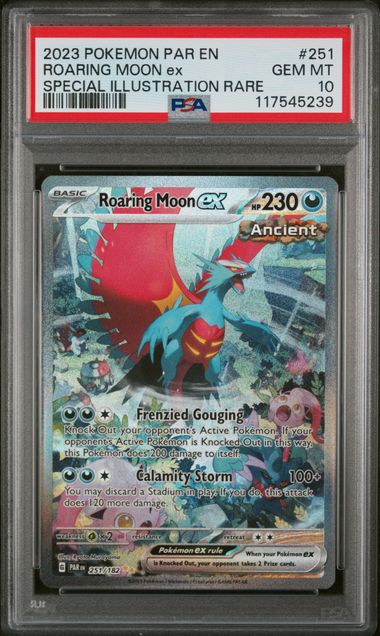 Roaring Moon ex 251/182 Paradox Rift PSA 10 117545239