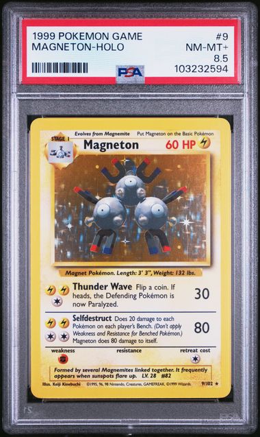 Magneton 9/102 Base Set PSA 8.5 103232594