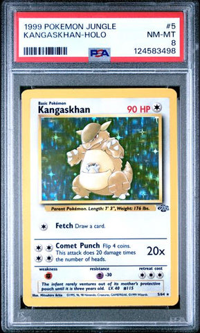 Kangaskhan - Holo 5/64 Jungle PSA 5 124583498