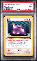 Ditto 18/62 Fossil 1st Edition PSA 9 108342476