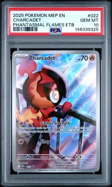 Charcadet (022) Black Star Promo PSA 10 146339325