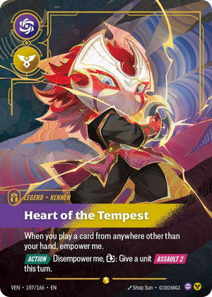 Kennen - Heart of the Tempest (Overnumbered) 197/166 RFTB4