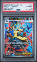 Mega Lucario ex 160/132 Mega Evolution Base Set Ultra Rare PSA 10 138708156