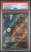 Unown V 177/195 Silver Tempest PSA 10 88337098