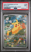 Pikachu 088 Paldea Adventure Chest Promo PSA 9 142501271
