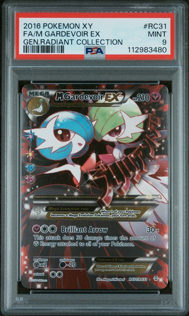 M Gardevoir EX RC31/RC32 Generations Radiant Collection PSA 9 112983480