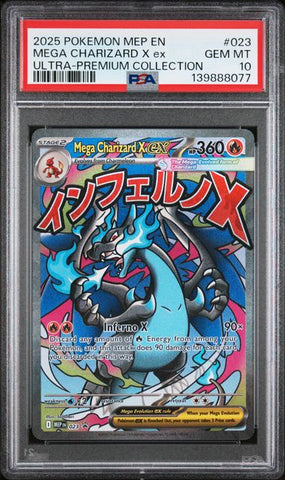 Mega Charizard X ex (023) Black Star Promo PSA 10 139888077