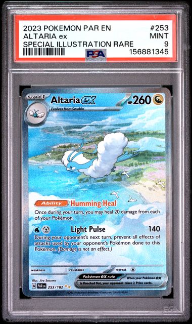 Altaria ex 253/182 Paradox Rift PSA 9 156881345