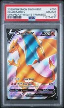 Charizard V SWSH050 Black Star Promo PSA 10 118764231