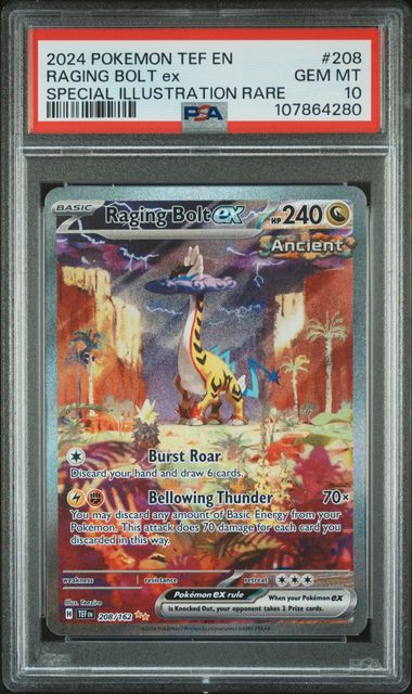 Raging Bolt ex 208/162 Temporal Forces PSA 10 107864280
