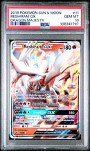 Reshiram GX 11/70 Dragon Majesty PSA 10 108341797