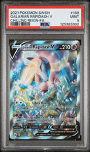 Galarian Rapidash V 168/198 Chilling Reign Full Art PSA 9 125383392