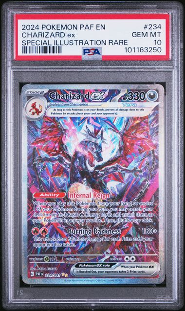 Charizard ex 234/091 Special Illustration Rare PSA 10 101163250