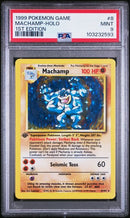 Machamp 8/102 Base Set 1st Edition PSA 9 103232593