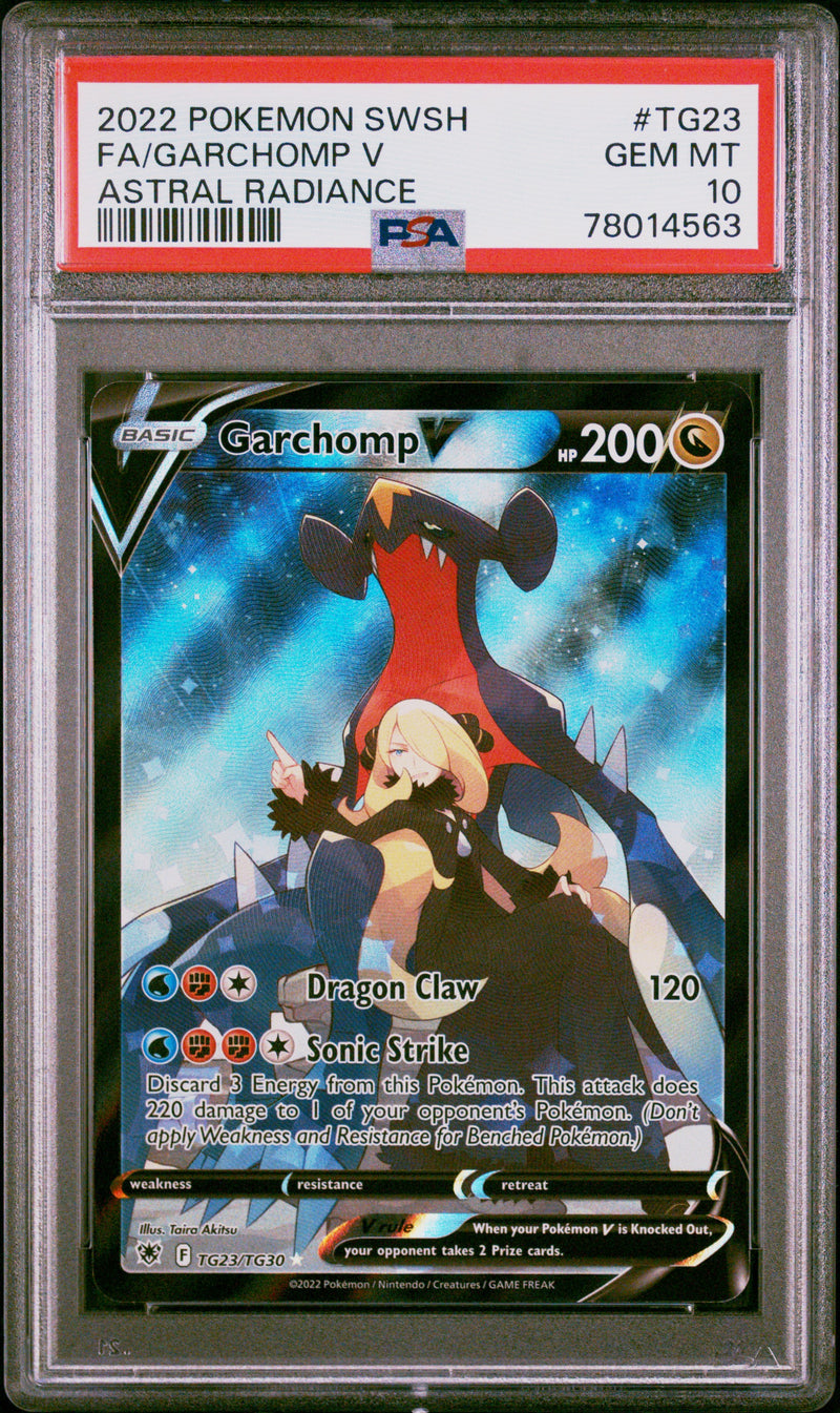 Garchomp V TG23/TG30 Astral Radiance PSA 10 78014563