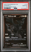 Zekrom ex 172/086 Black Bolt PSA 10 131744904