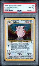 Clefable - Holo 5/130 Base Set 2 PSA 8 119030731