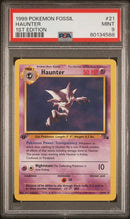 Haunter 21/62 Fossil 1st Edition PSA 9 80134588