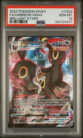 Umbreon VMAX TG23/TG30 Brilliant Stars Full Art PSA 10 104724377