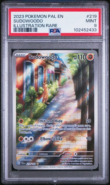 Sudowoodo 219/193 Paldea Evolved PSA 9 102452433