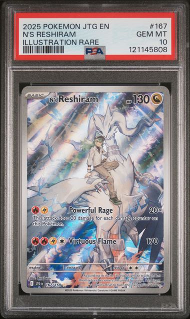 N's Reshiram 167/159 Journey Together PSA 10 121145808