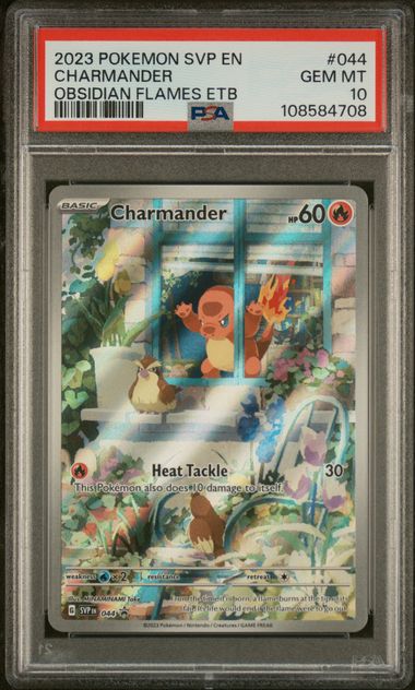Charmander (044) Black Star Promo PSA 10 108584708