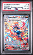 Greninja ex 214/167 Twilight Masquerade PSA 10 116135963