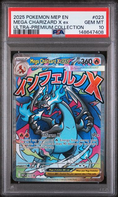 Mega Charizard X ex (023) Black Star Promo PSA 10 148647408