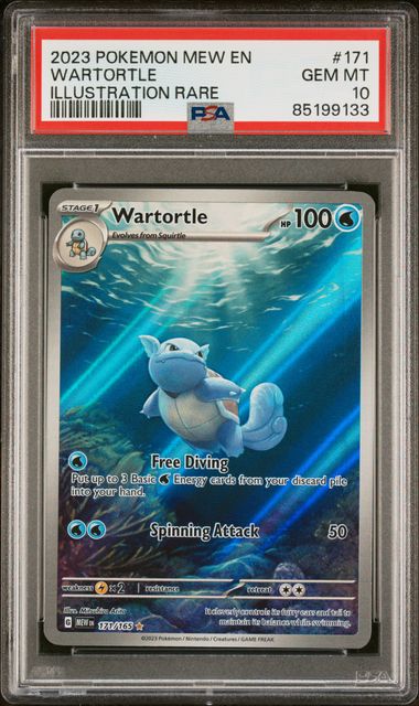 Wartortle 171/165 Scarlet & Violet: 151 PSA 10 85199133