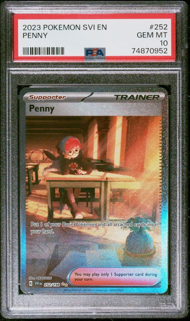 Penny 252/198 Scarlet & Violet: Base Set PSA 10 74870952