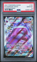 Gengar VMAX 157/264 Fusion Strike PSA 10 130651682