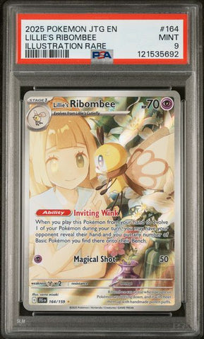 Lillie's Ribombee 164/159 Journey Together PSA 9 121535692