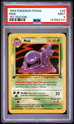 Muk 28/62 Fossil 1st Edition PSA 9 147692741