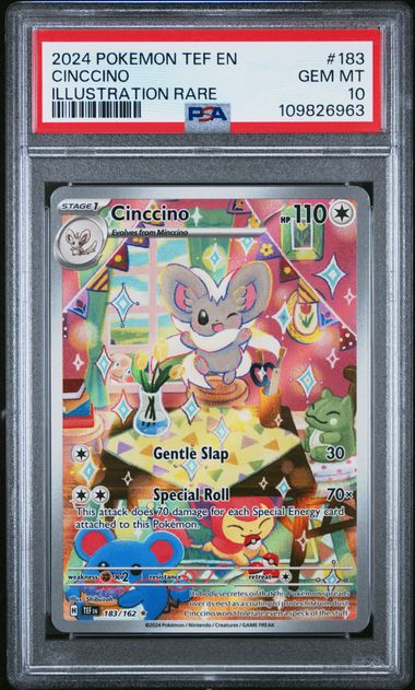 Cinccino 183/162 Temporal Forces PSA 10 109826963