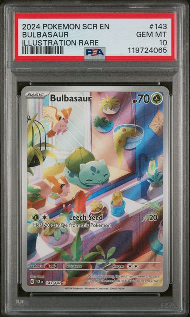 Bulbasaur 143/142 Stellar Crown PSA 10 119724065