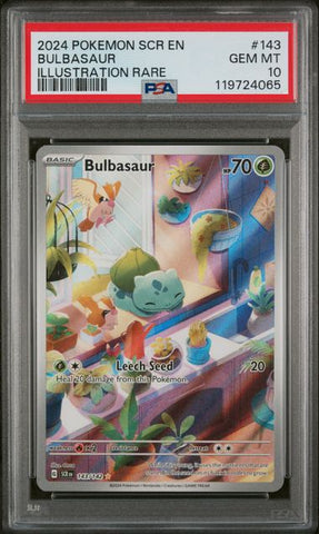Bulbasaur 143/142 Stellar Crown PSA 10 119724065