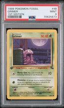 Grimer 48/62 Fossil 1st Edition PSA 9 70625673