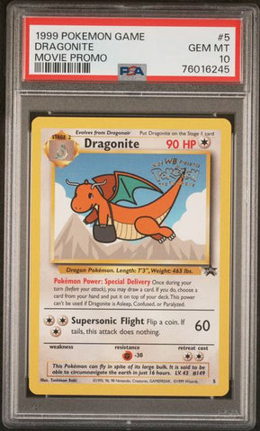 Dragonite (5) Movie Promo PSA 10 76016245