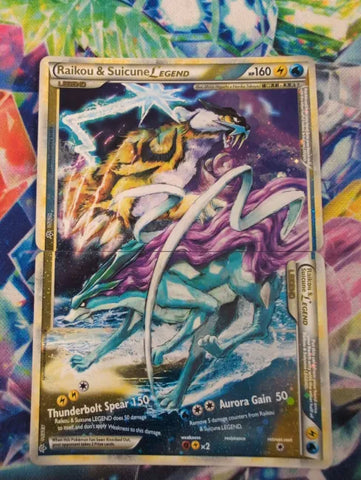 Raikou & Suicune LEGEND (Both Cards)