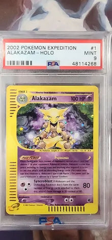 Alakazam 1/165 Expedition PSA 9 48114268