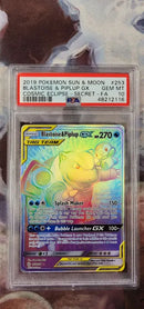 Blastoise & Piplup GX 253/236 Sun & Moon: Cosmic Eclipse PSA 10 48212116