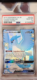 Articuno GX SV54/SV94 Hidden Fates PSA 10 61342644